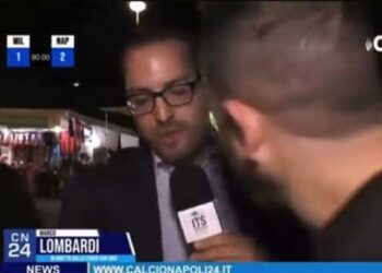 Τιμωρία 5 ετών σε οπαδό της Μίλαν για επίθεση σε Ναπολιτάνο δημοσιογράφο (vid)