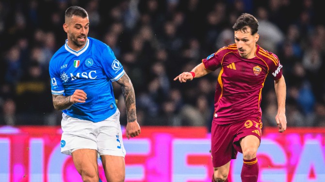 Serie A: Δίκαιη ισοπαλία για Νάπολι και Ρόμα